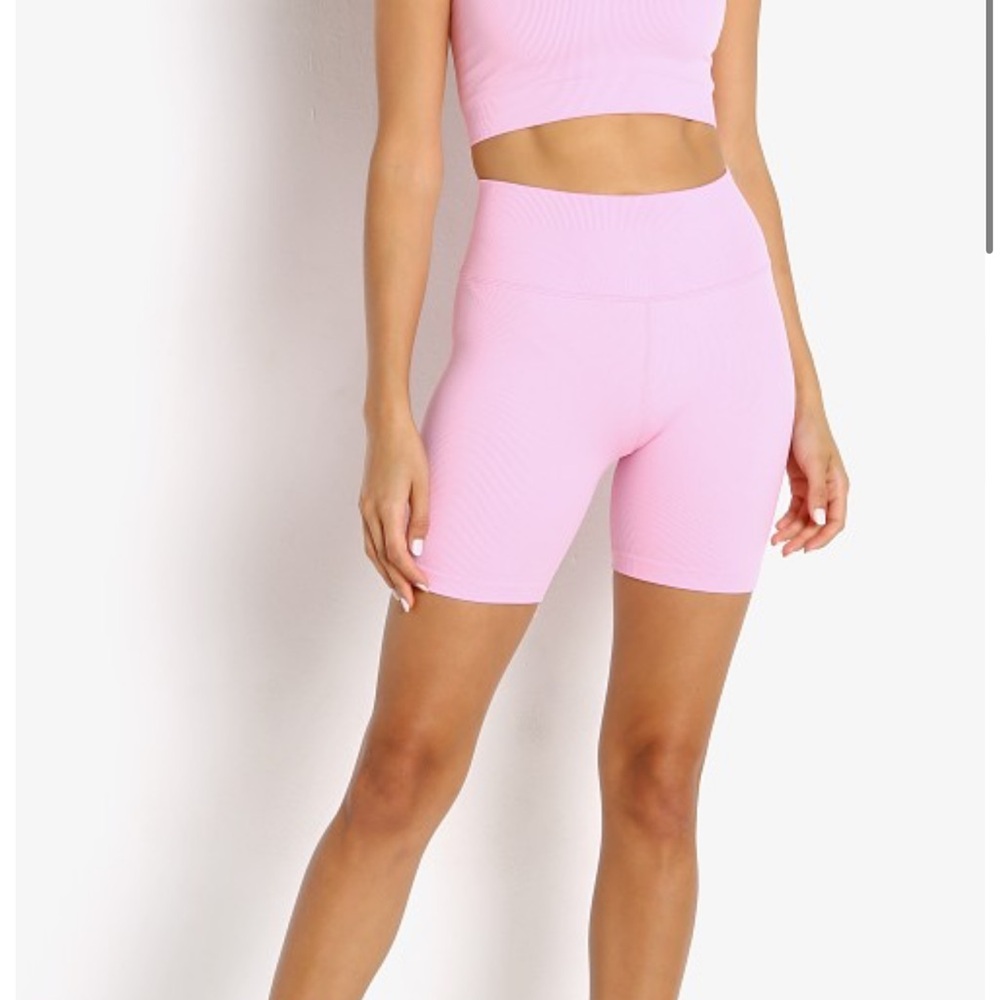 Spiritual Gangster High Waist Biker Short Paradise Pink M/L